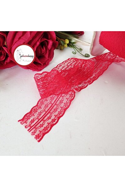 Gelincimherşey Полиестерна дантела с два реда, 5 метра