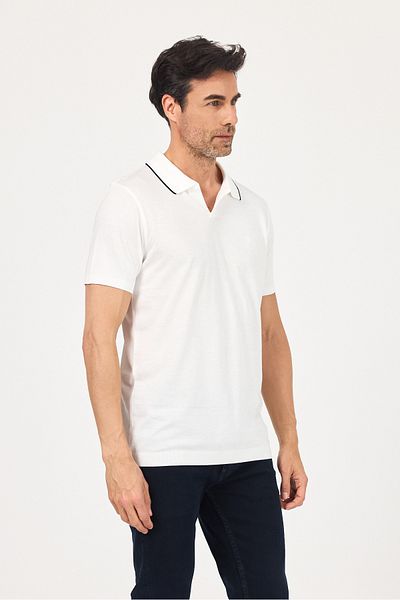 Wellalux Ανδρικό μπλουζάκι Polo Neck
