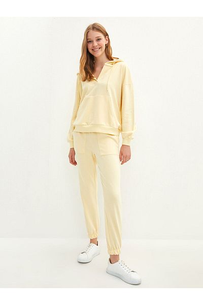 LC Waikiki Дамски спортен панталон Jogger с еластична талия и джоб