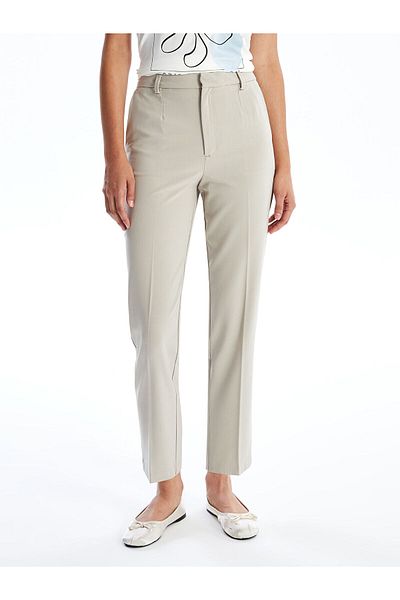LC Waikiki Women's Slim Fit Straight Trousers