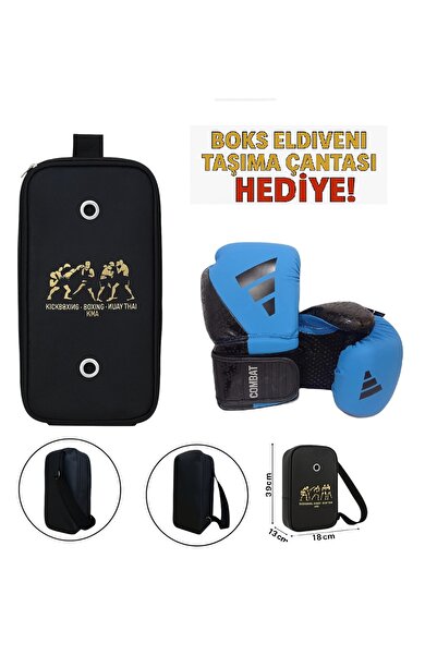 adidas Combat 50 ADIC50TG Boks Eldiveni Kick Boks Muay Thai Eldiveni ve Eldiven Taşıma Çantalı
