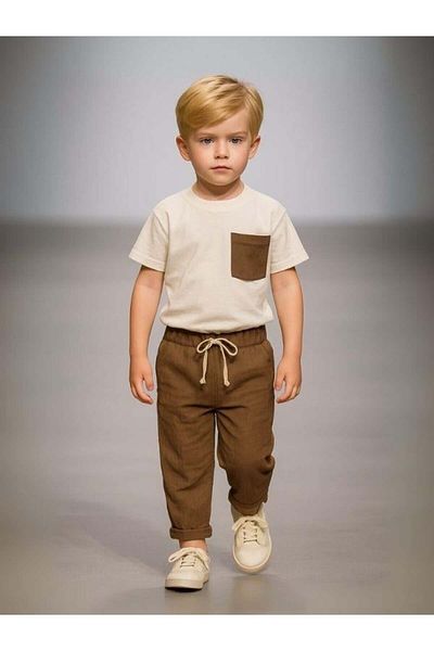 RG Boy's Muslin Pants Set