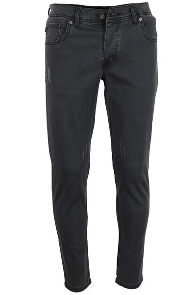 Modarar Pantaloni de blugi gri pentru bărbați Lycra slim fit RAR01333