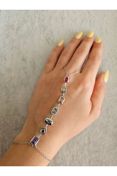 SiestaAccessories 7 Color Stone Shahmeran Bracelet
