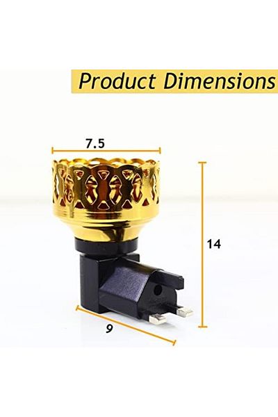 DLC Electric Incense Burner for Oud Suitable for Office and Home with 2-Year Warranty