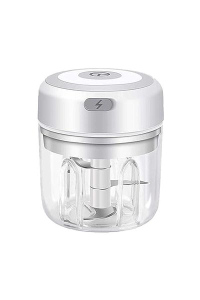 AcronicPro AcronicPro Mini Vegetable and Fruit Chopper, Portable, USB Charging, Easy to Use, Practical, White