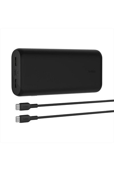Belkin Belkin BOOSTCHARGE BPB014btBk PD external battery, 20000 mAh, 20 W, 2 x USB-A