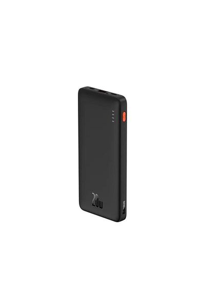 Baseus Baterie externa Baseus Airpow 10000mAh, 20W, 1 x USB, 1 x USB Type-C, total 3A, Negru
