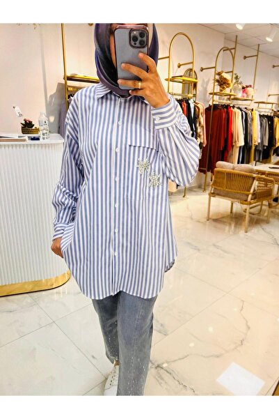 Nurcan Çetin Heddy Taş Detaylı Tunik