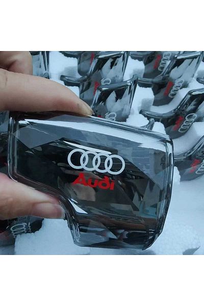 Store Audi Crystal Gear Shift Knob Head with Audi Logo Q7 Q8 A6 A7 A8 Compatible