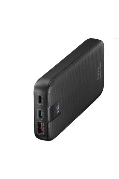 Hama External battery Hama 201719, 20000mAh, 2xUSB-C, 1xUSB-A (Grey)