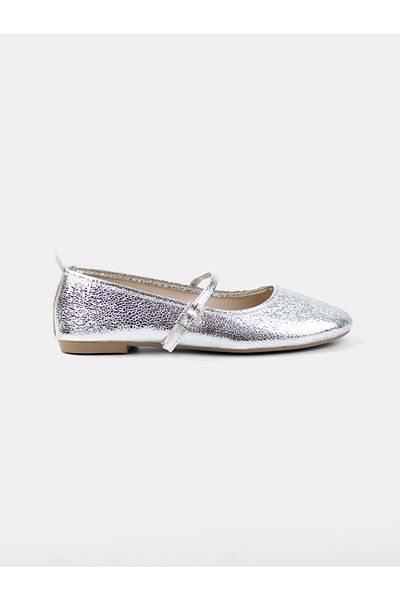 MAGGIO Silver Color Women's Ballerinas