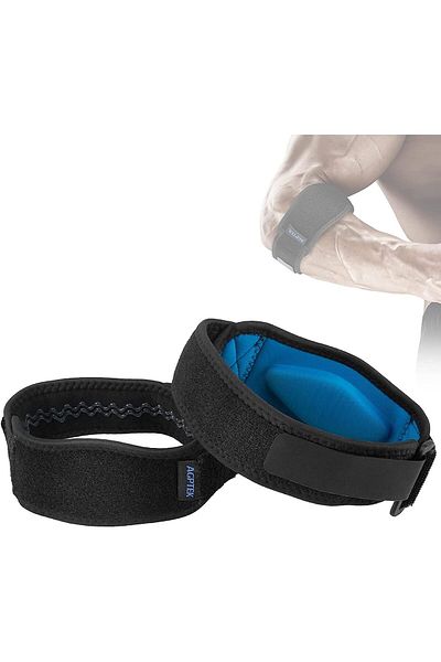 AGPTEK Elbow Tendonitis Medical Elbow Support, EVA Compression Pad for Protection from Epicondylitis