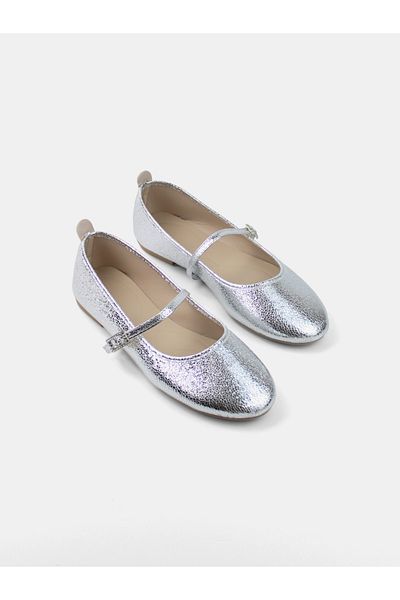 MAGGIO Silver Color Women's Ballerinas