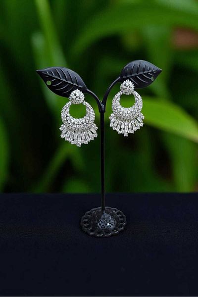 Öze Aksesuar Evening Dress Earrings Full Jeweleriworkmanship Non-Decaying Vip Jewelry Sallanti Wedding Engagement Prom Cube