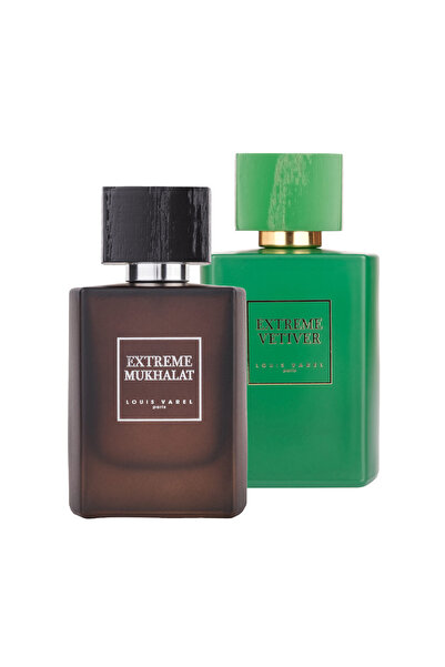 Louis Varel Pachet de 2 parfumuri, Louis Varel Extreme Mukhalat 100 ml și Ext...