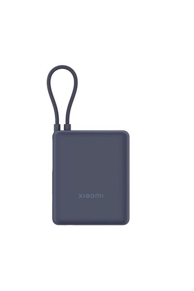 Xiaomi Acumulator externi Xiaomi BHR9341GL, 33 W, 10000 mAh, Cablu USB-C integrat, USB-A (Albastru)