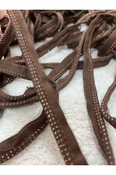 ELİTSEK Taşlı fitil biye ara biye 5 metre