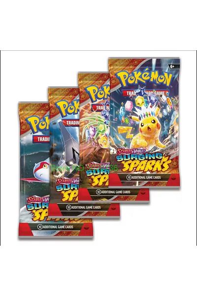 NB market Pokemon Card "Burging Sparks" 1 Pack 10 Pcs Card Pokemon Cards