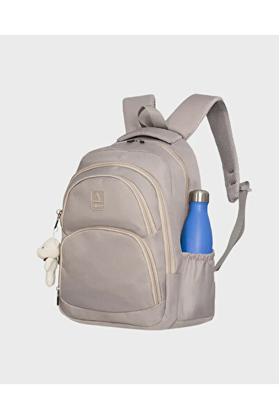 Alone Water Resistant Multi Compartmentgrey Travel School Backpack |   8585 Gray