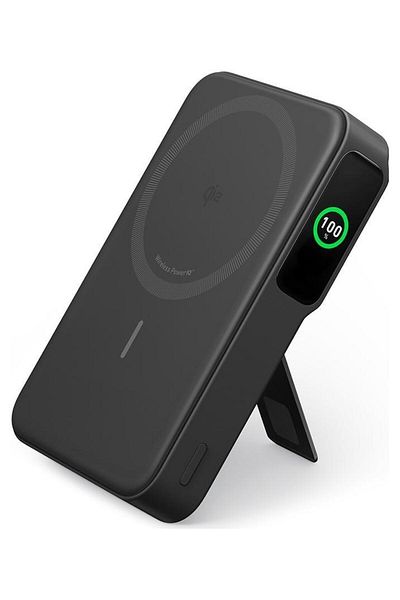 Anker Anker MagGo Wireless Magnetic External Battery, Qi2, 10,000 mAh, 15W, USB-C, Foldable Stand