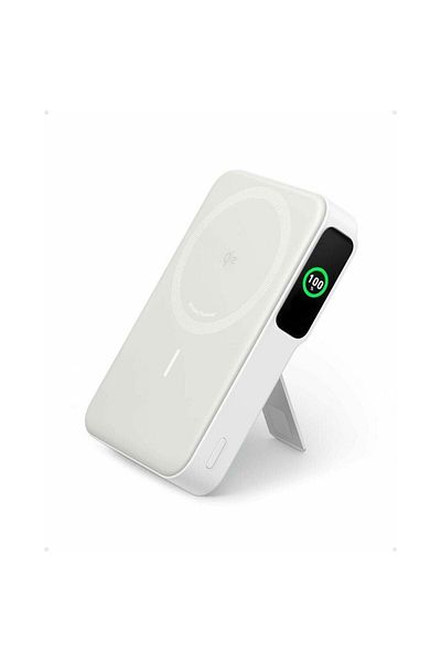 Anker Anker MagGo Wireless Magnetic External Battery, Qi2, 10,000 mAh, 15W, USB-C, Foldable Stand