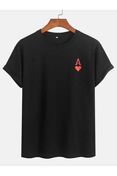 PERISENSE Unisex Γυναικεία/Ανδρικά μπλουζάκια με κοντό μανίκι με στάμπα από β...