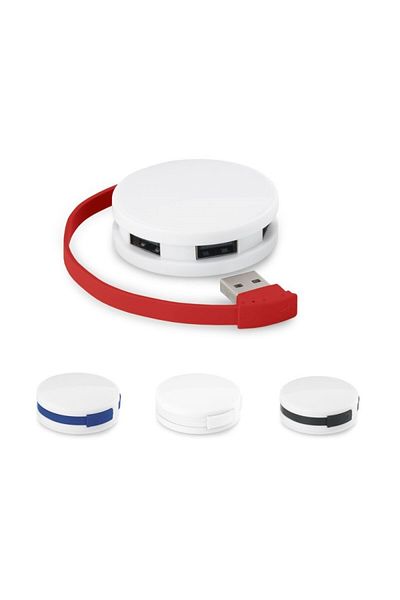 dalimag USB 2.0 hub, 4 ports, 52 x 18 mm