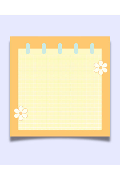 Elvina Paper Kawaii Pastel Küp Not Kağıdı, Memopad, To Do List, Bloknot, Plan...