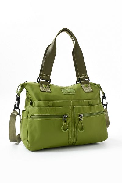 yuzuco Ultra Light Waterproof Multi-Pocket Shoulder Bag (Model: 571-13-9m)