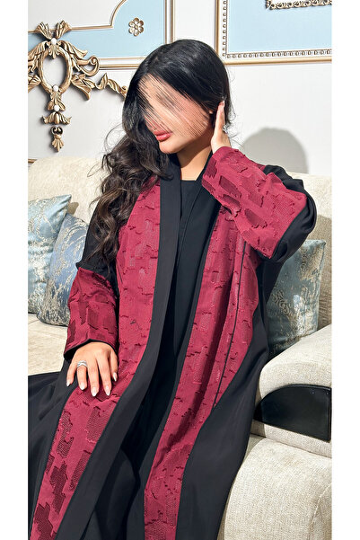 Elegant Washed crepe fabric abaya