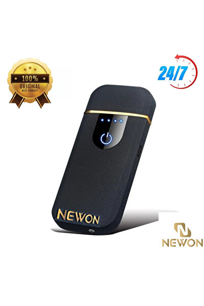 Newon Parmak Izi Dokunmatik Çakmak Usb Şarj Anti-rüzgar Elektronik ÇAKMAK