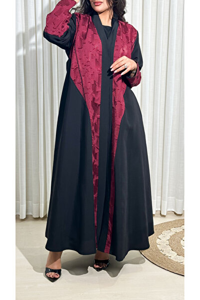 Elegant Washed crepe fabric abaya