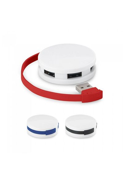 dalimag USB 2.0 hub, 4 ports, 52 x 18 mm