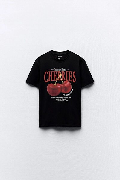 PERISENSE Unisex Γυναικεία/Ανδρικά μπλουζάκια με κοντό μανίκι με στάμπα από β...