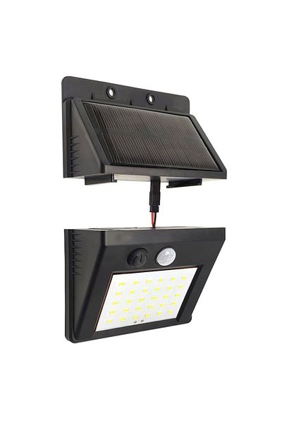Bogadini Lampa Solara Led Impermeabila 4w, Cu Detectie Miscare Si Lumina Ambientala