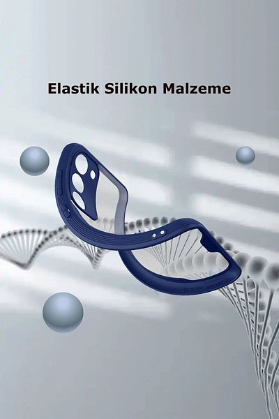 CepteToptan حافظة سامسونج جالاكسي S23 بلس سيليكون بلاتينيوم - أحمر - MKİ6828-9134