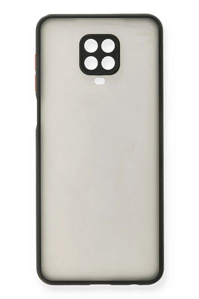 CepteToptan غطاء حماية سيليكون مونتريال لهاتف Xiaomi Redmi Note 9 Pro - أسود - MKİ7670-8719