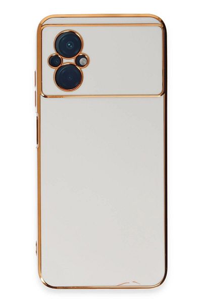 CepteToptan حافظة هاتف Xiaomi Poco M5 من السيليكون - أبيض - MKİ5717-3598