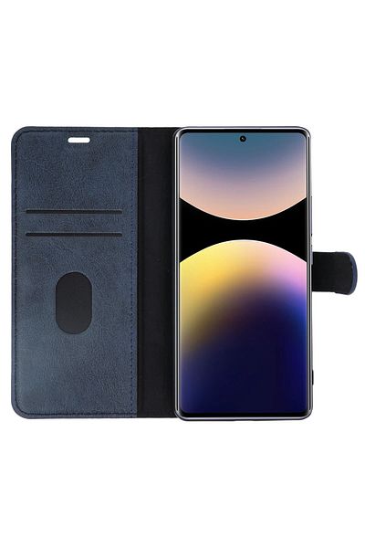 CepteToptan حافظة هاتف Xiaomi Redmi Note 14 Pro 4G Trend S Plus - أزرق داكن - MKİ6146-3867