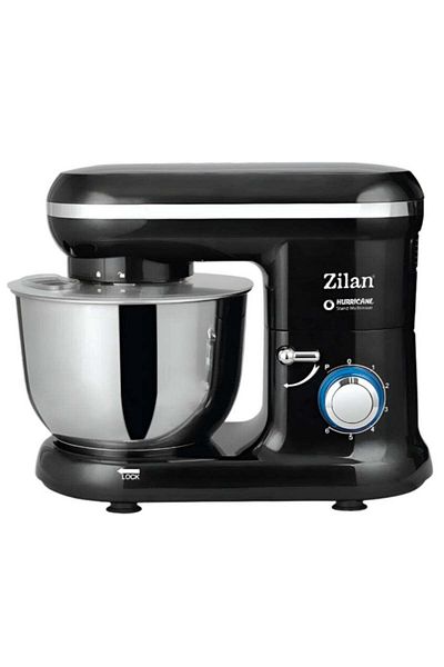 Zilan Mixer Bol Hurricane Zilan - 1000W, Bol Inox 4.5L, 6 Trepte + Impuls, Multi-Mixer - ZLN 3185