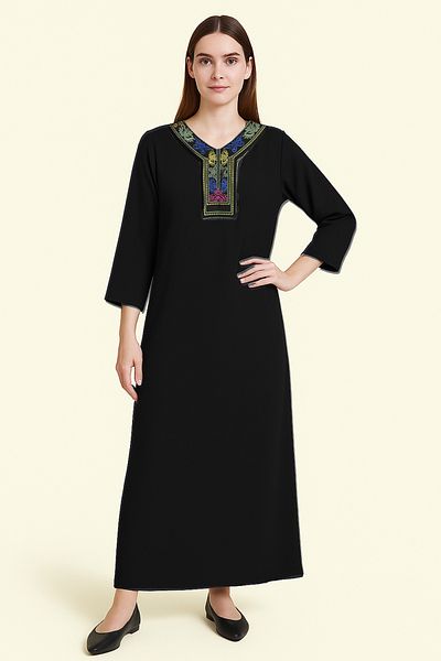 Lilo Co BlackEmbro Maxi Dress