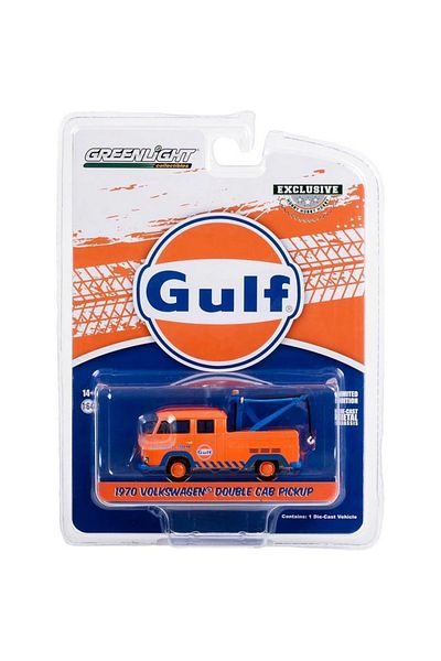 TOYFEST Greenlight 1/64 1970 Volkswagen Double Cab Pickup Truck