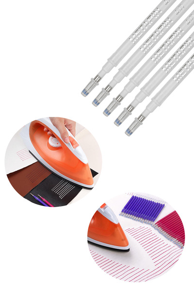 hodbehod Metapin Heat Erasable Flying Refill Pen Inside White (0.7 mm) - 50 Pieces