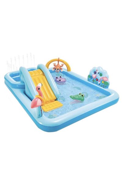 Intex Inflatable Pool Intex - Jungle Adventure, 244 x 198 x 71 cm