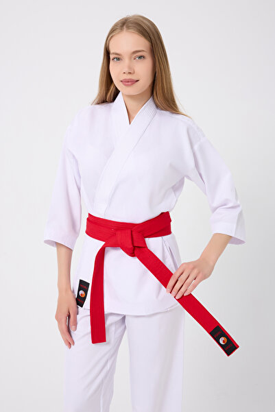 sevindi حزام كاراتيه ملون للجنسين من SEVİNDİ مقاس 260 سم حزام رياضي قطني صلب