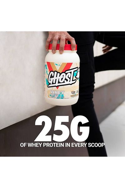 Ghost Whey Protein Coffee Ice Cream Flavor – 924g, 28 Servings