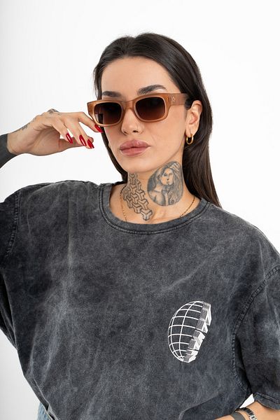 TAŞ KAFA Stylish Unisex Retro Style Square Sunglasses Uv400