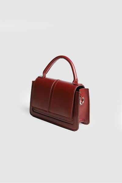 La La'Graccio Paris La'Graccio Paris Geantă de mână și curea Jesica Mini pentru femei Bordeaux
