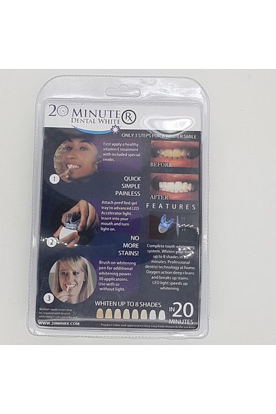 dalimag Kit pentru albirea dintilor acasa in 20 minute, DentalWhite